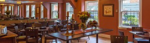 The Rhododendron Cafe dining room